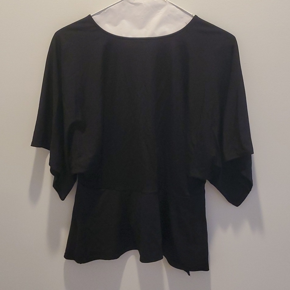 Aeom Black Blouse Size XS (49) - Picture 5 of 6